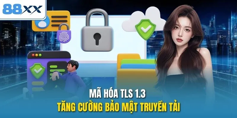 Mã hóa TLS 1.3 tăng cường bảo mật truyền tải